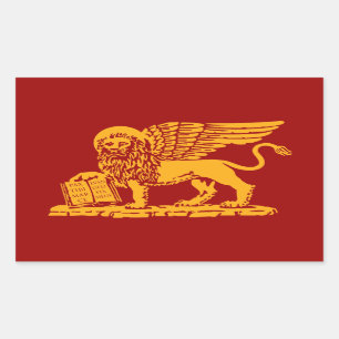 Adesivo Retangular Brasão de Veneza