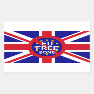 Adesivo Retangular Brexit