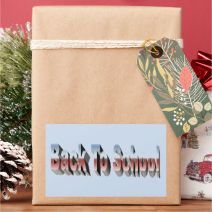 Adesivo Retangular BTS de três tonalidades