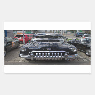 Adesivo Retangular Buick 1950 Super Oito