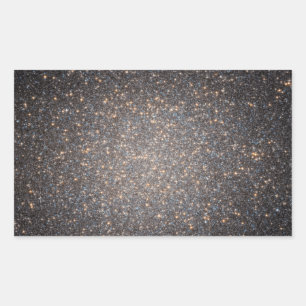Adesivo Retangular Buraco Negro em Omega Centauri NGC 5139 do Hubble