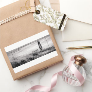 Adesivo Retangular Cabo Henry Lighthouse