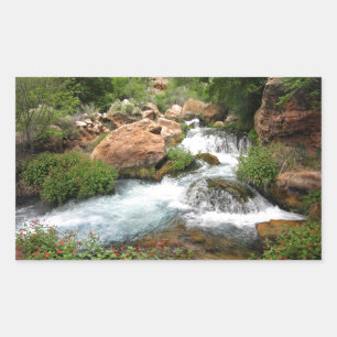 Adesivo Retangular Cachoeira superior da angra de Tapeats - Grand