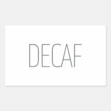 Café Descafeinado Cinza Elegante