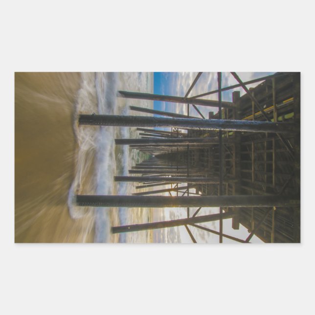 Adesivo Retangular cais (Frente)