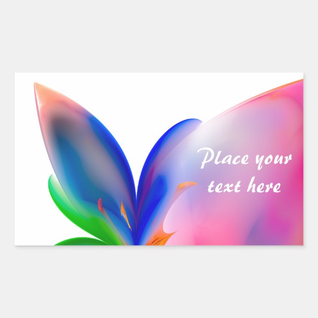 Adesivo Retangular Caixa de Presente do Grande Arco (Frente)