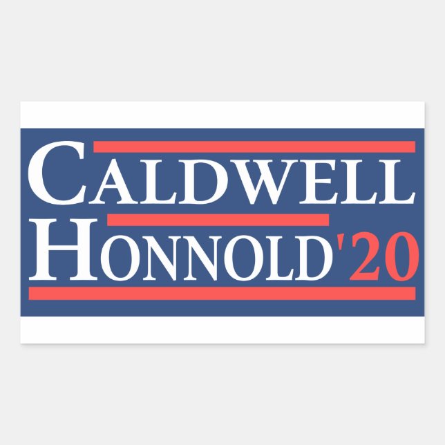 Adesivo Retangular Caldwell Honnold 2020 (Frente)