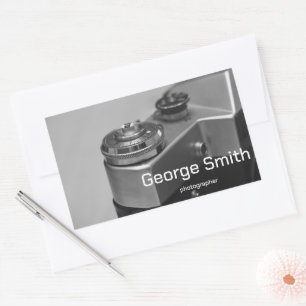 Adesivo Retangular Câmera retrorreflectora