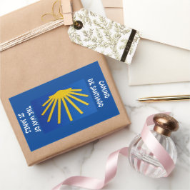 Adesivo Retangular Camino de Santiago A rua James 0001