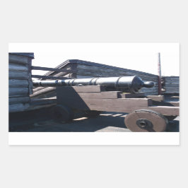 Adesivo Retangular Cannon Antigo
