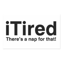 Cansado - Há um cochilo para isso