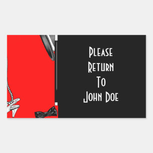 Adesivo Retangular Capas de Viagem do armário personalizado de adesiv