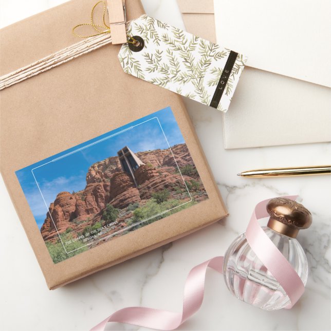 Adesivo Retangular Capela da Santa Cruz (Presentear)