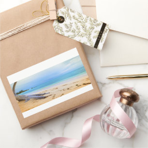 Adesivo Retangular Caribe Beachscape