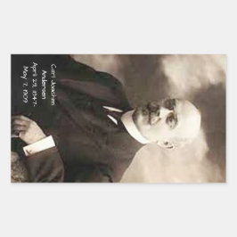 Adesivo Retangular Carl Joachim Anderson
