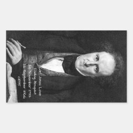 Adesivo Retangular Carl Jonas Love Ludvig Almqvist c1835