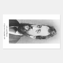 Adesivo Retangular Carl Joseph Millöker