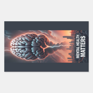 Adesivo Retangular Cartão postal