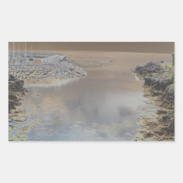 Adesivo Retangular Casa de luz em Cascais Portugal