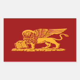 Adesivo Retangular Casaco de Armas de Veneza