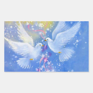 Adesivo Retangular Casamento