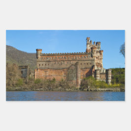 Adesivo Retangular Castelo Bannerman