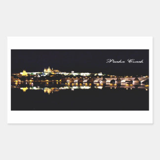 Adesivo Retangular Castelo Praha