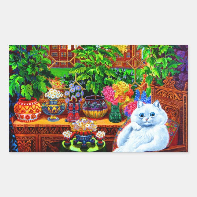 Adesivo Retangular Cat College Master (Frente)