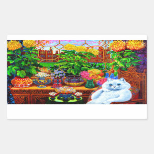 Adesivo Retangular Cat College Master