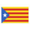 Catalonia Estrellada Flag Sticker