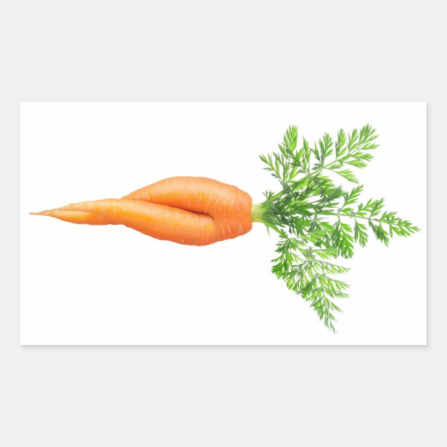 Adesivo Retangular Cenoura sexy (Frente)