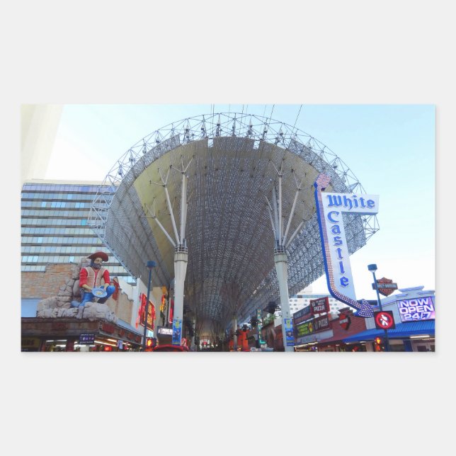 Adesivo Retangular Centro Las Vegas #1 (Frente)