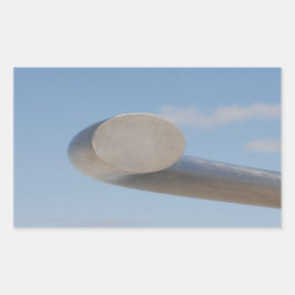 Adesivo Retangular Céu Azul Metálico