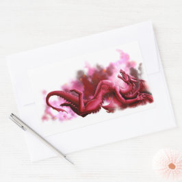 Adesivo Retangular Céu Vermelho pela Manhã