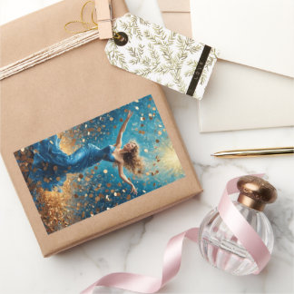 Adesivo Retangular Chá da sorte