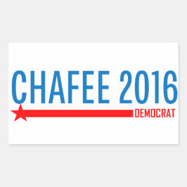 Adesivo Retangular Chafee para Presidente 2016