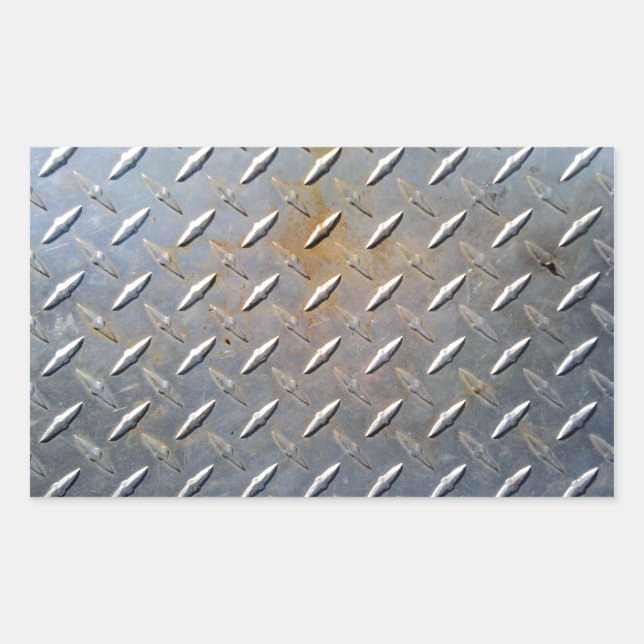 Adesivo Retangular Chapa de Aço Diamantada de Alta Resistência Gráfic (Frente)