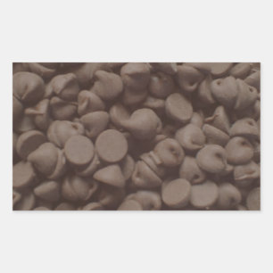 Adesivo Retangular Chapa de chocolate