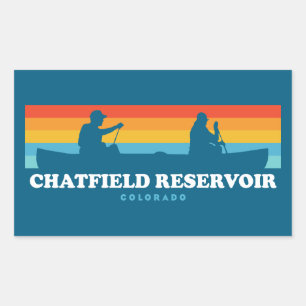 Adesivo Retangular Chatfield Reservoir Colorado