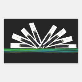 ADESIVO RETANGULAR CHAVES DE MEIO-NOITE