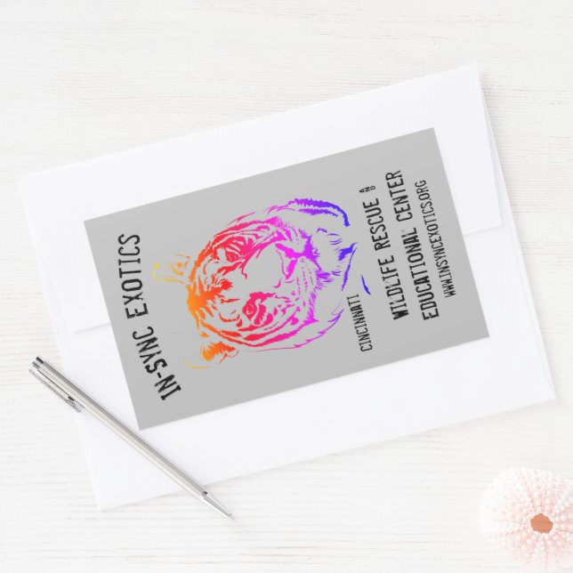 Adesivo Retangular Cincinnati - (Envelope)