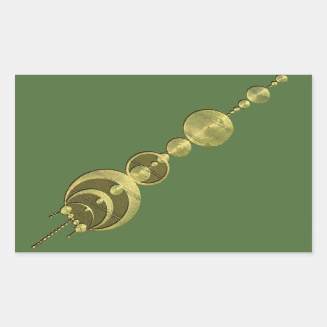 Adesivo Retangular Círculo de Culturas Artísticas (Frente)