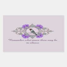 Citação Desiderata e Hummingbird Pacífico