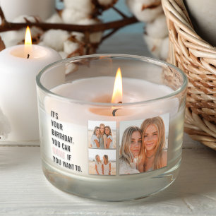 Adesivo Retangular Citações de aniversário engraçadas Foto de C