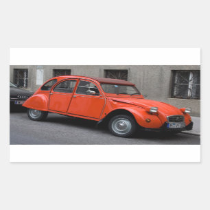 Adesivo Retangular Citroën 2 CV