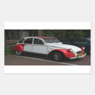Adesivo Retangular Citroën 2 CV