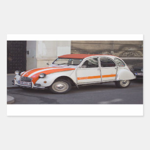 Adesivo Retangular Citroën 2 CV Spot