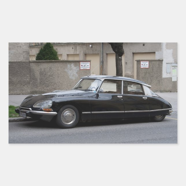 Adesivo Retangular Citroën DS (Frente)
