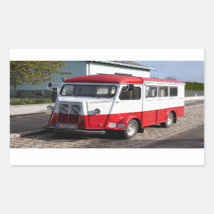 Adesivo Retangular Citroen Tipo H Van