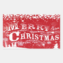 Clássico Vermelho Branco Feliz Natal